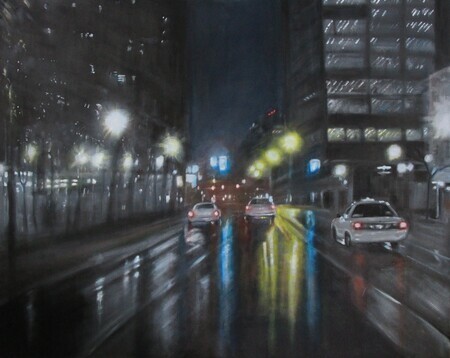 A Long Days Night, Oil, 31x39, SOLD