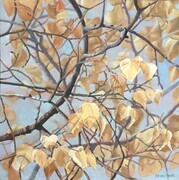 "A Leafy Situation", Oil, 28x28, $1,350 email arty.adri@live.com