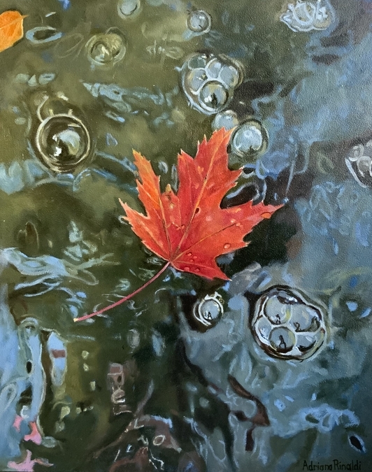 A Patriotic Journey, Oil on Board, 16x20 SOLD THROUGH SUMMER & GRACE GALLERY