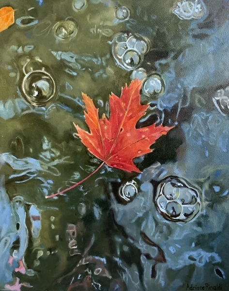 A Patriotic Journey, Oil on Board, 16x20 SOLD THROUGH SUMMER & GRACE GALLERY