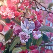 Fruit Blossom 2, Oil, 24x24