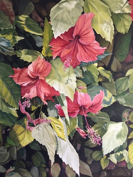 "In our Sun's Glory, Oil, 30x40 (can hang vertical or horizontal)
