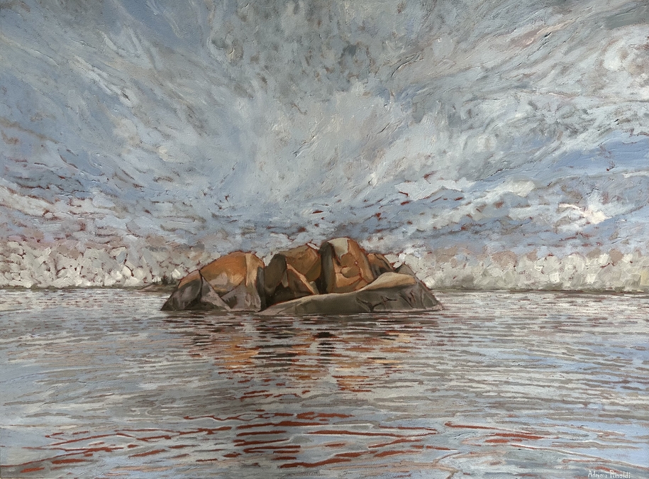 Jennifer’s Island, Oil, 30x40 (commission)
