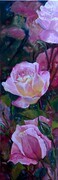 Kissed by a Rose, 12x36 - SOLD