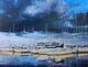 "Lake Ontario Storm Watch", 30x40, Oil SOLD