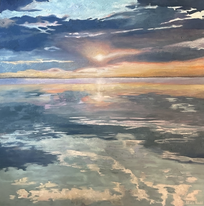 Morning Has Broken, Oil, 36x36