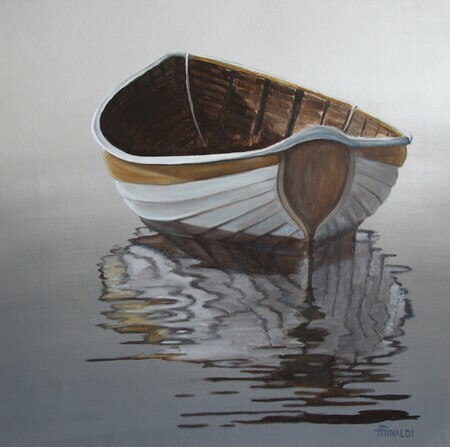 Silver Boat - SOLD