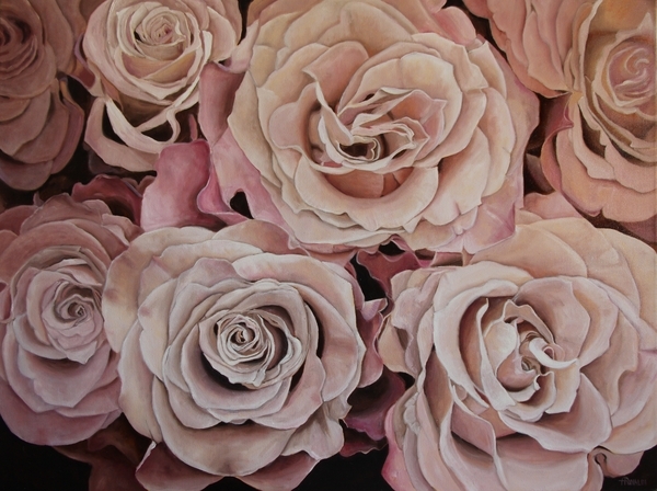 Vintage Roses, Oil, 30x40 - SOLD